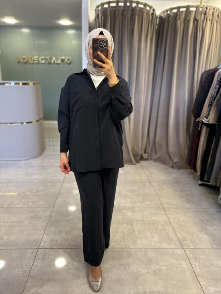 Nuss Fitilli Tensel Takım Siyah 26K 1021